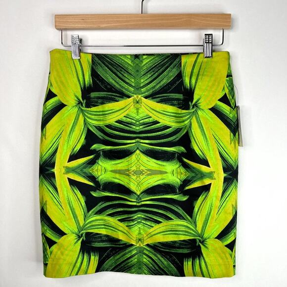 NWT Worthington Petite Lush Jungle Mini Skirt 4P - Picture 6 of 6